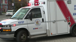 an ambulance in B.C.