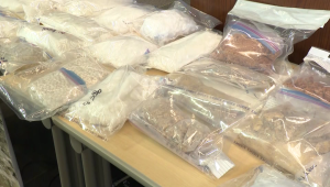 drugs in plastic bags