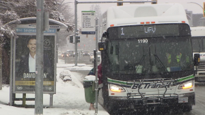 Bus in the Fraser Valley