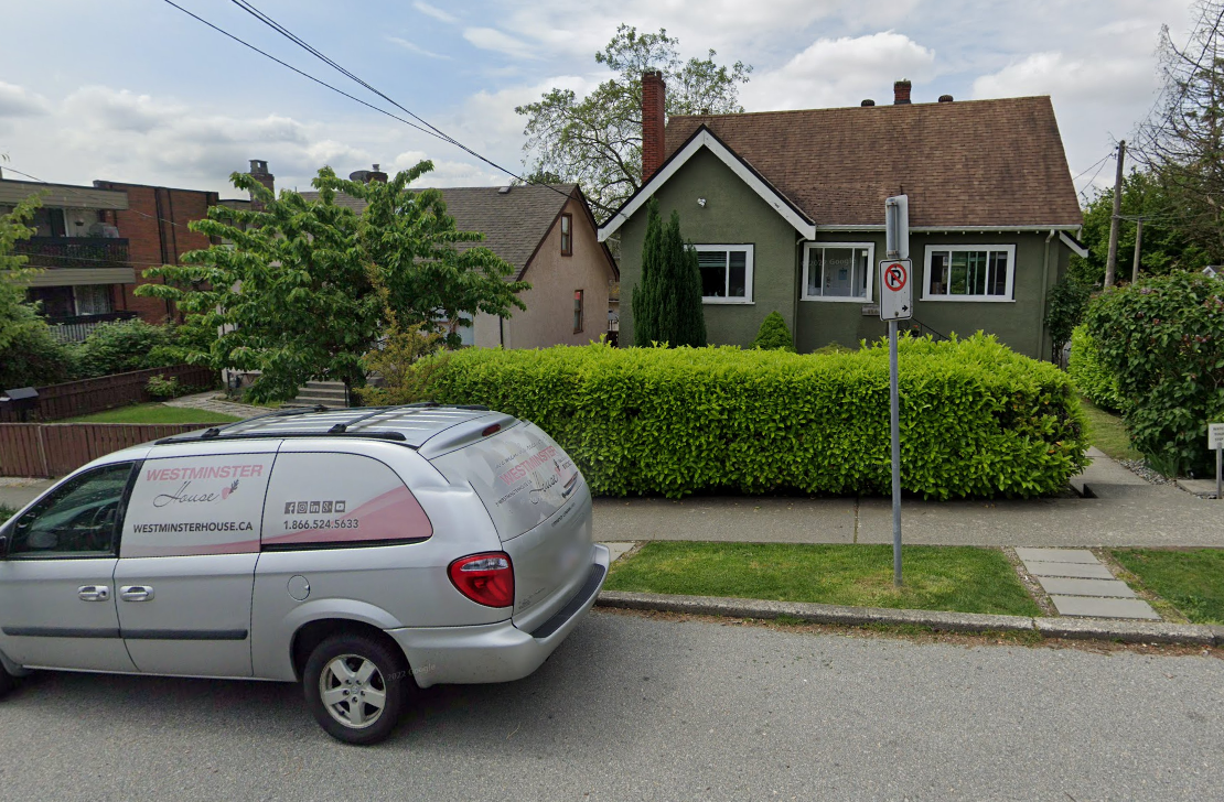 Alarming allegations from dozens of people are surfacing in an anonymous Facebook group taking aim at a contractor connected to a pair of recovery facilities in New Westminster. (Google Maps)