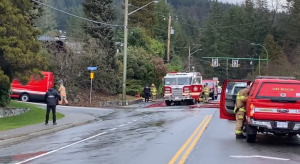 A deadly fire has torn through a home in North Vancouver Thursday morning in the Delbrook neighbourhood. (CityNews/Mike Lloyd)