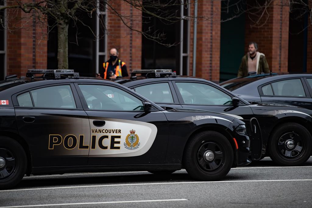 Vancouver police cars