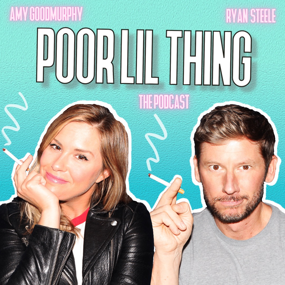 The promotional banner for the Poor Lil Thing podcast