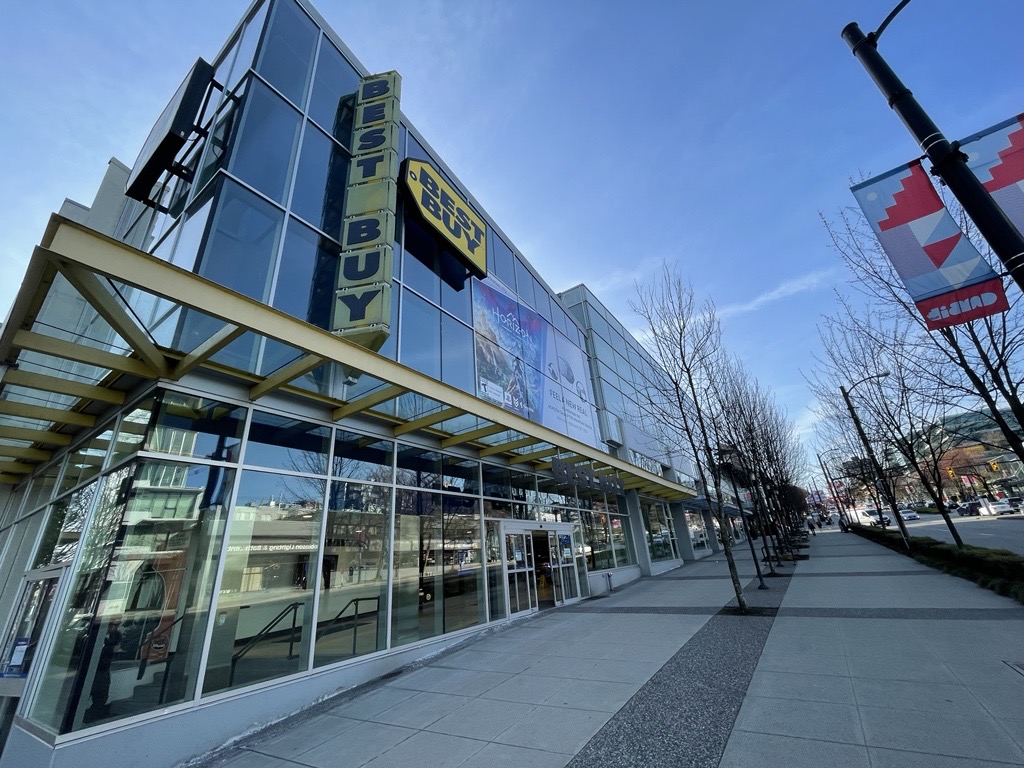 The Best Buy on Cambie Street in Vancouver