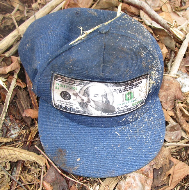 The Surrey RCMP is hoping someone can help identify a man who was found dead in the Clayton area in February. He was wearing this blue hat at the time.