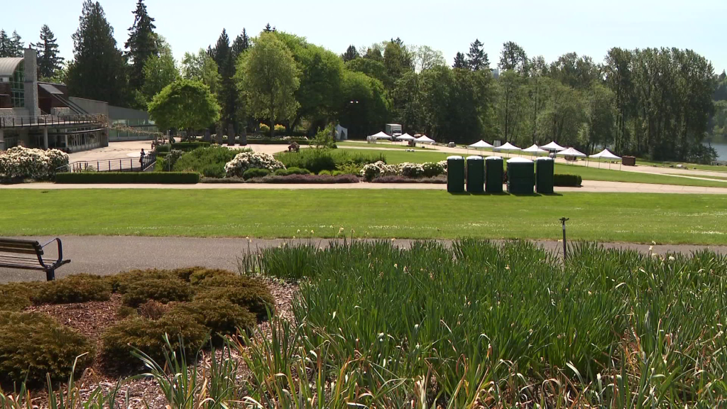 Deer Lake Park in Burnaby