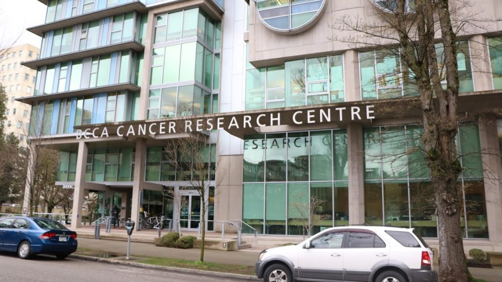 File - The exterior of the BC Cancer research centre.