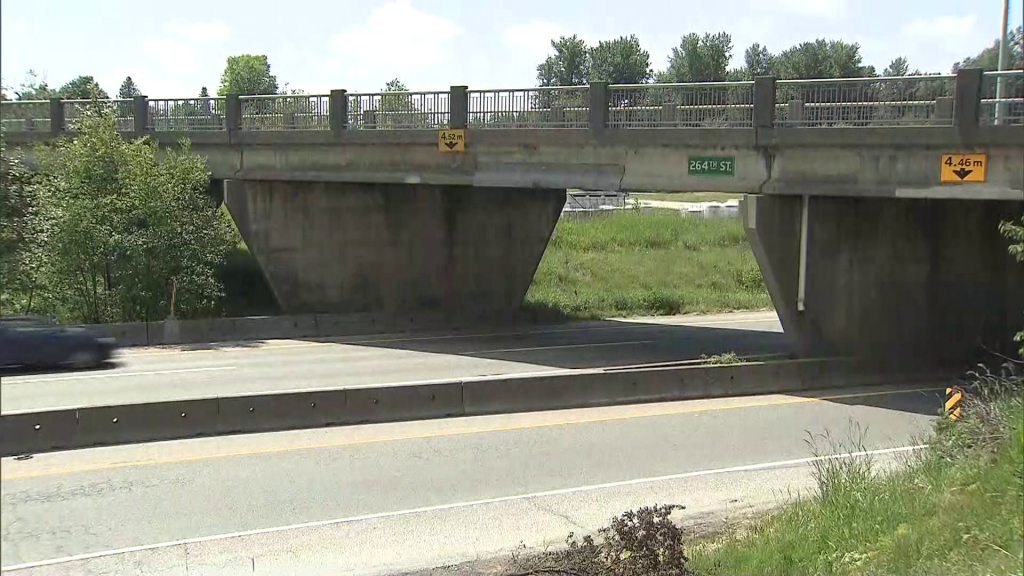 The 264th Highway Overpass in Langley