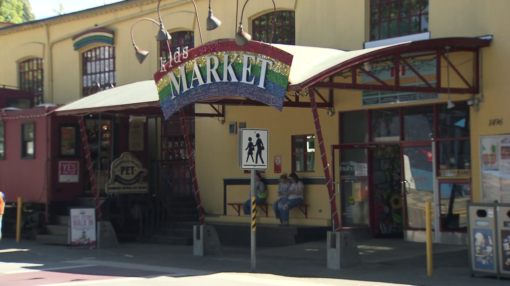 The Kids Market on Granville Island in Vancouver