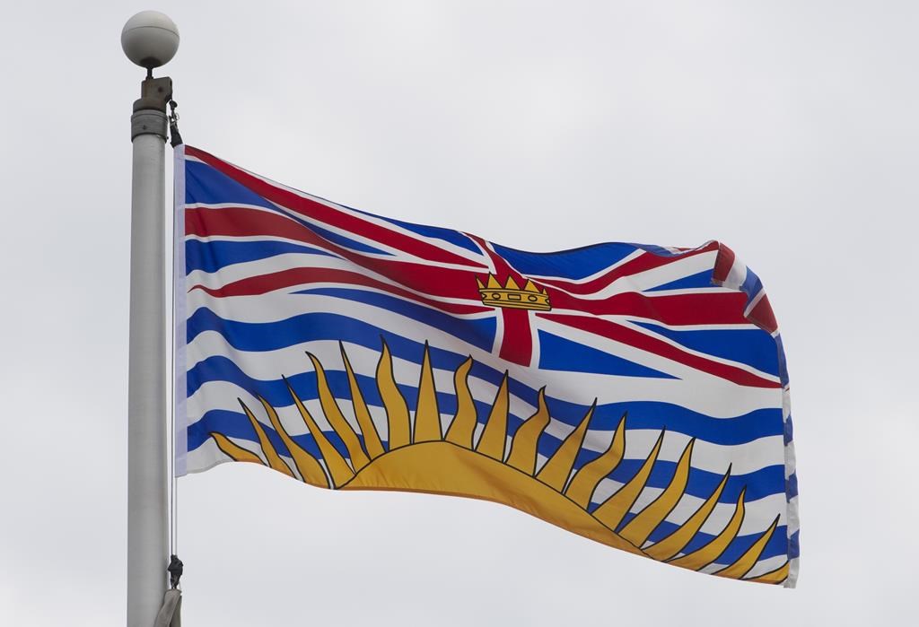 British Columbia's flag.