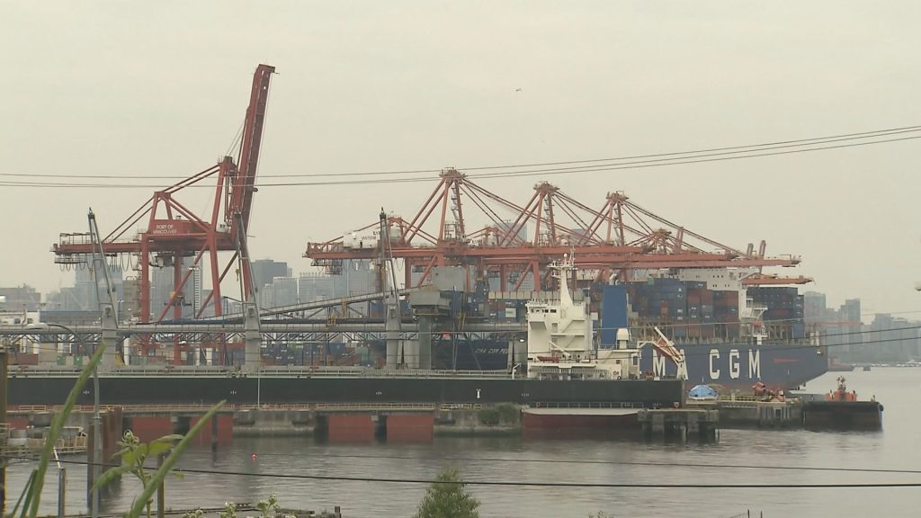 The Port of Vancouver.