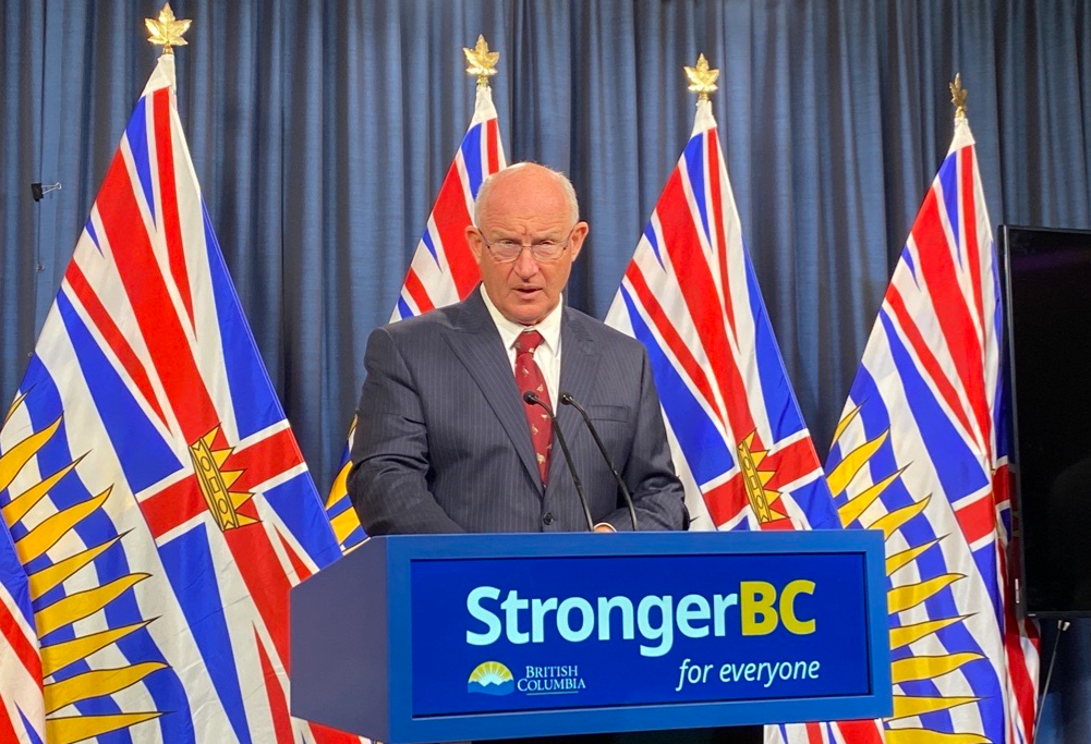 BC Public Safety Minister and Solicitor General Mike Farnworth delivers his decision on the Surrey police transition