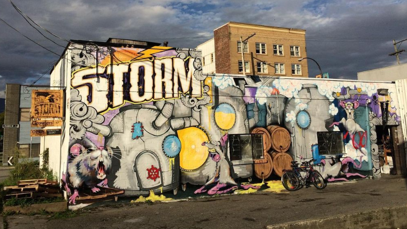 Vancouvers Storm Brewing To Keep Mural Citynews Vancouver 