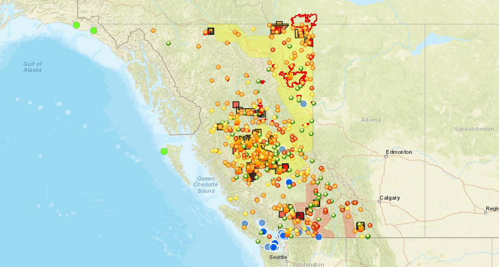 460 BC Wildfires, Heat Warnings In Place | CityNews Vancouver