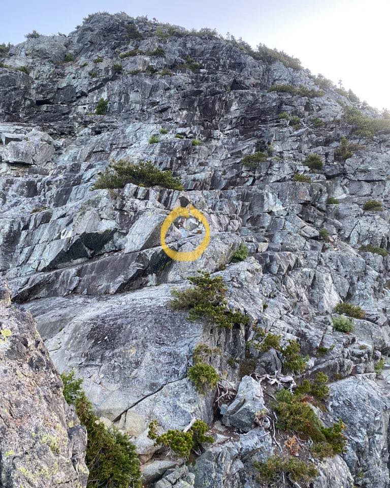 A hiker was saved from the top of The Lions early Sunday morning. (Courtesy North Shore Rescue)