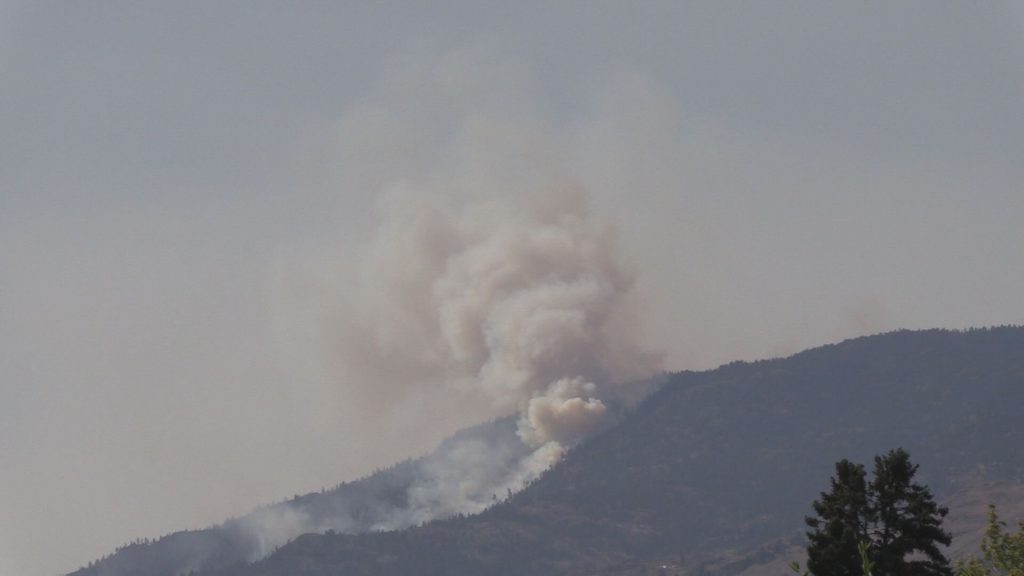 The Eagle Bluff Wildfire near Osoyoos