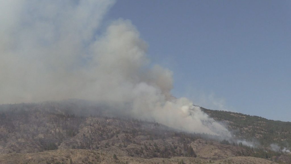 The Eagle Bluff Wildfire near Osoyoos