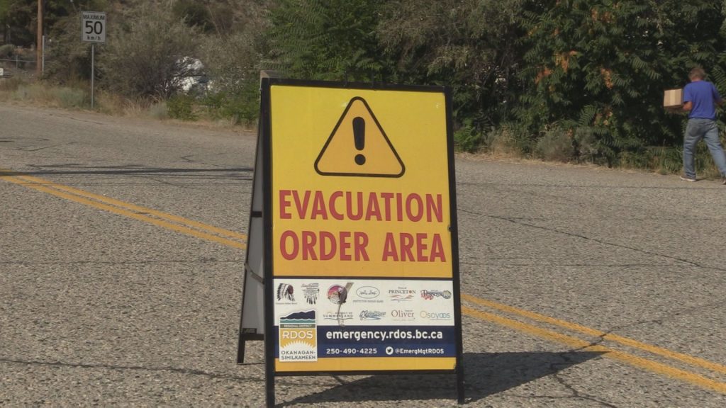 The Eagle Bluff Wildfire near Osoyoos