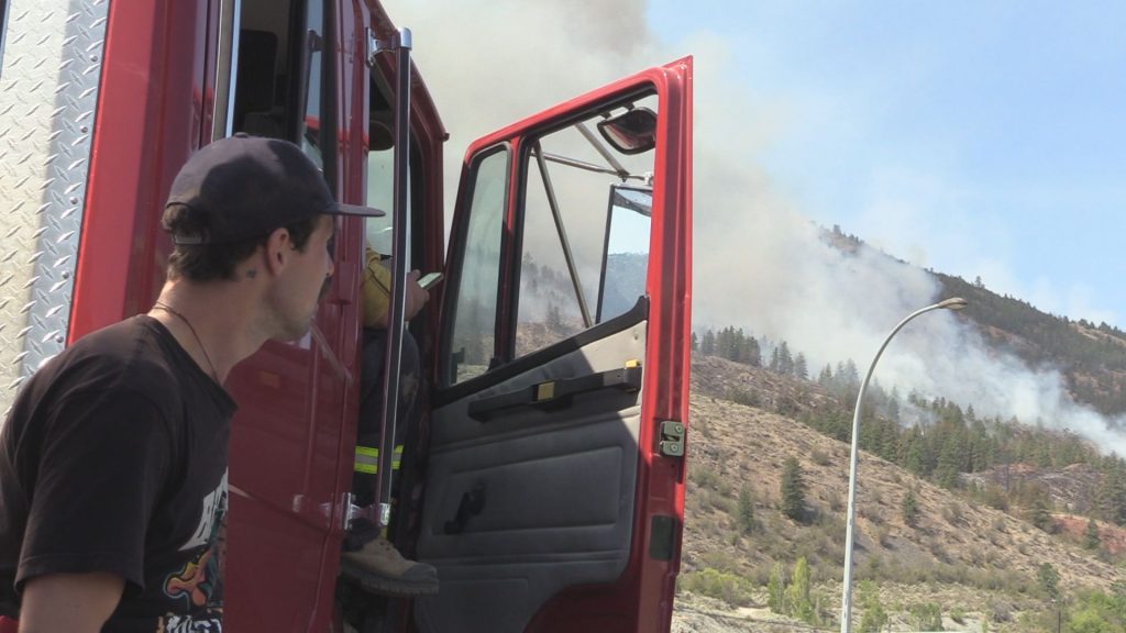 The Eagle Bluff Wildfire near Osoyoos