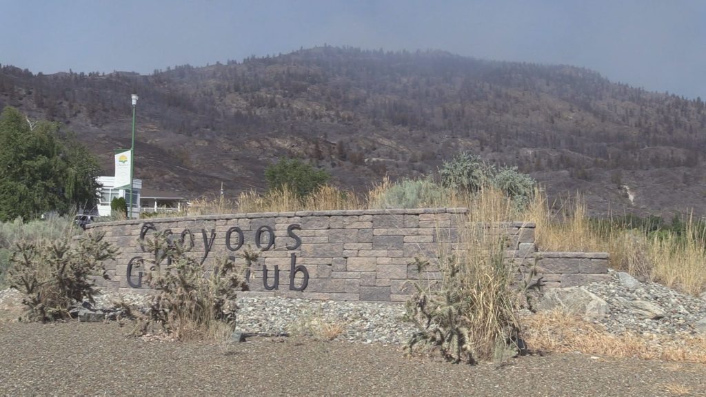 The western hills above Osoyoos are seen on August 1st