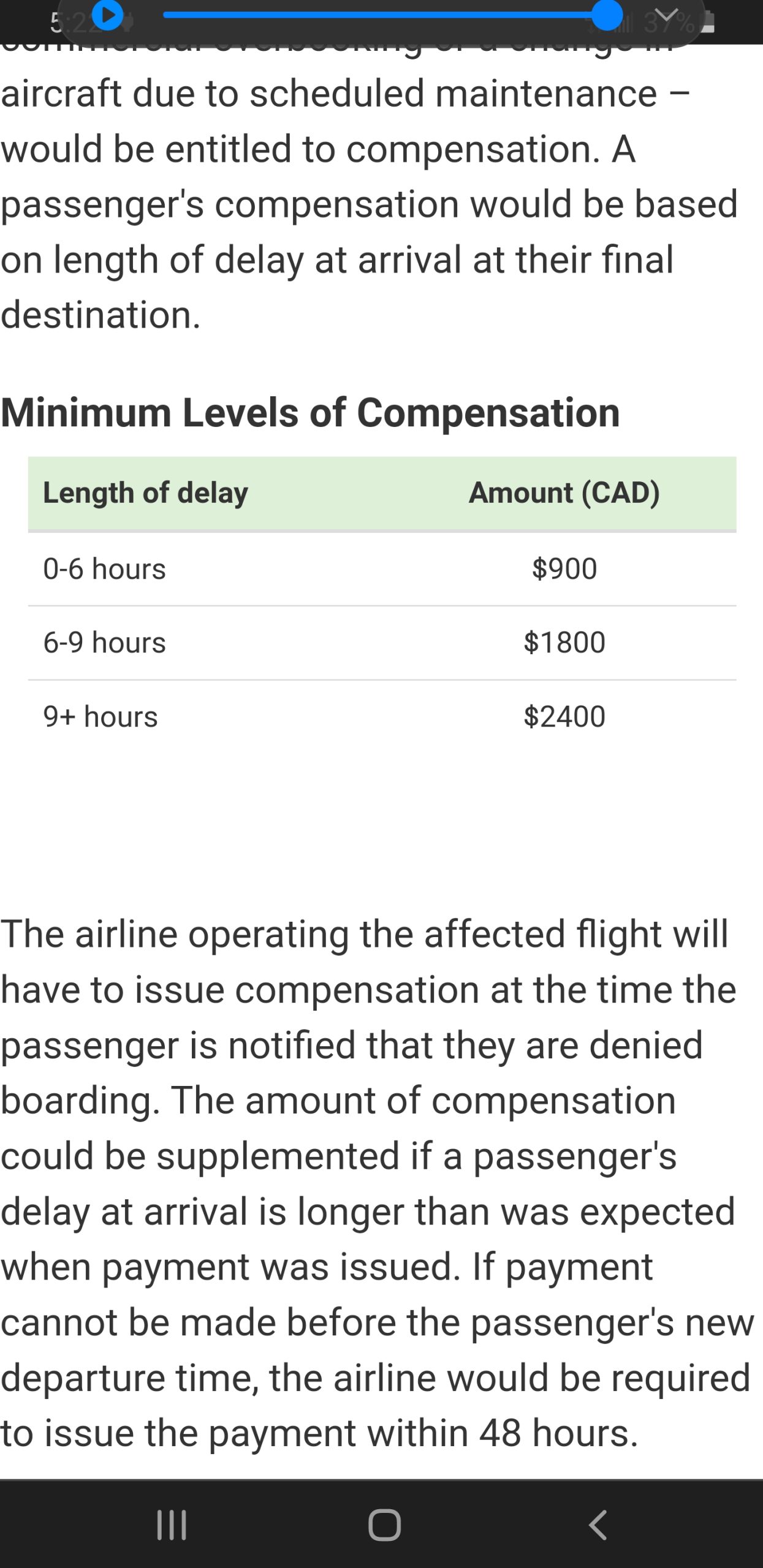 Air Canada passenger claims he’s out hundreds of dollars in cancellation compensation