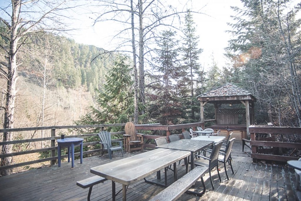 The owner of an evacuated resort in the Fraser Canyon has chosen to defy orders and stay with his property. (Blue Lake Resort)
