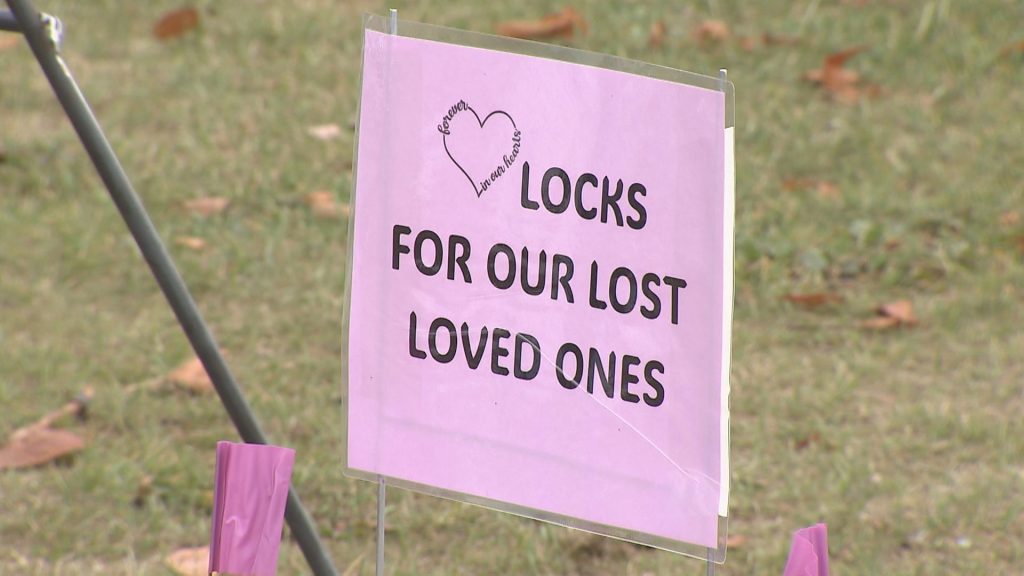 Community members and advocacy groups gathered at Kits Beach