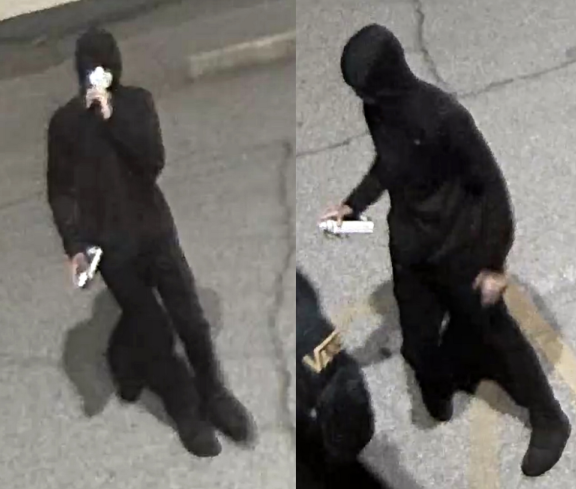 One of the suspects wanted in connection with the vandalism of a Pride crosswalk in Richmond in August 2023. 