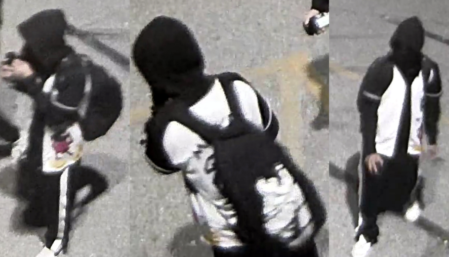 One of the suspects wanted in connection with the vandalism of a Pride crosswalk in Richmond in August 2023. 