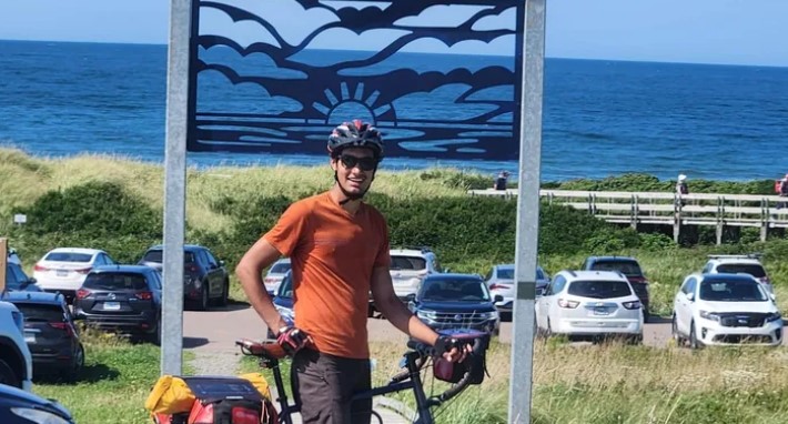 Aiming to raise funds for those living on the Downtown Eastside (DTES) and to increase awareness and reduce stigma around mental health, Vancouver local Dylan Curtis has spent the last few months cycling across Canada and is now nearing his final destination.