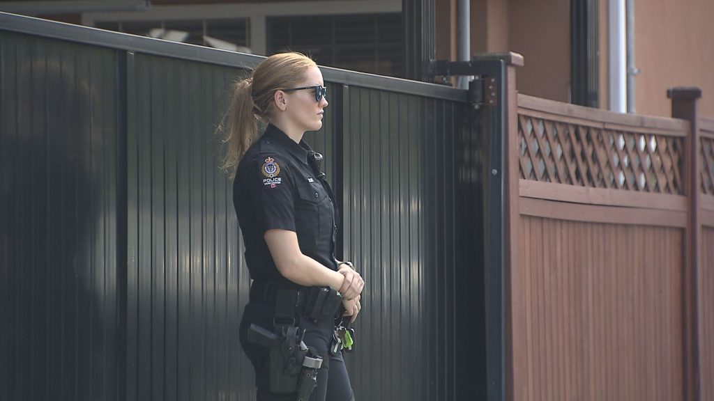 Vancouver Police investigate a shooting near East 28th Avenue and Victoria Drive