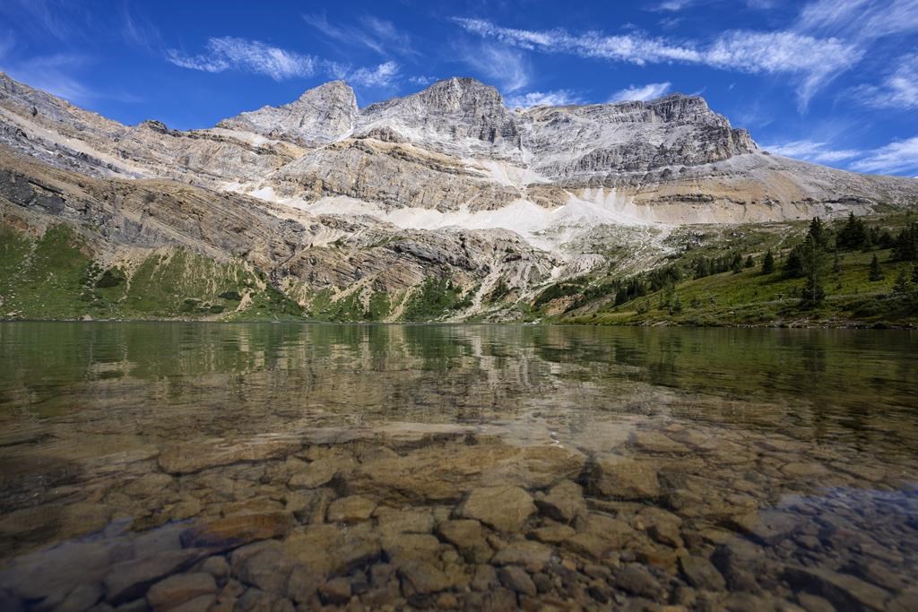 Hidden Lake in Banff National Park