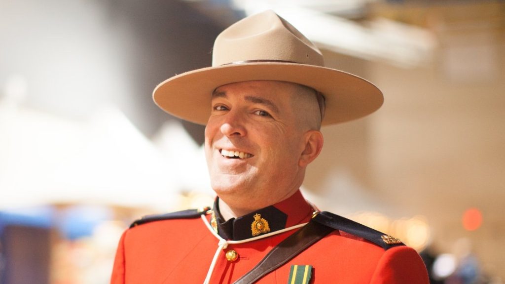 Mounties pay tribute to Constable Rick O'Brien on anniversary of his on-duty death