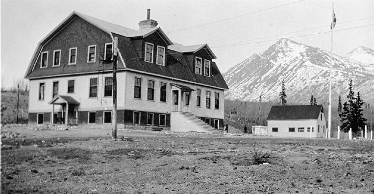 The former Carcross (Choutla) Residential School in the Yukon