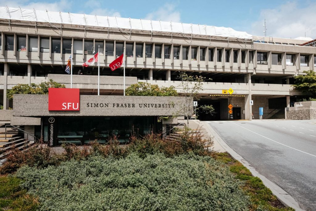 SFU's Burnaby campus.