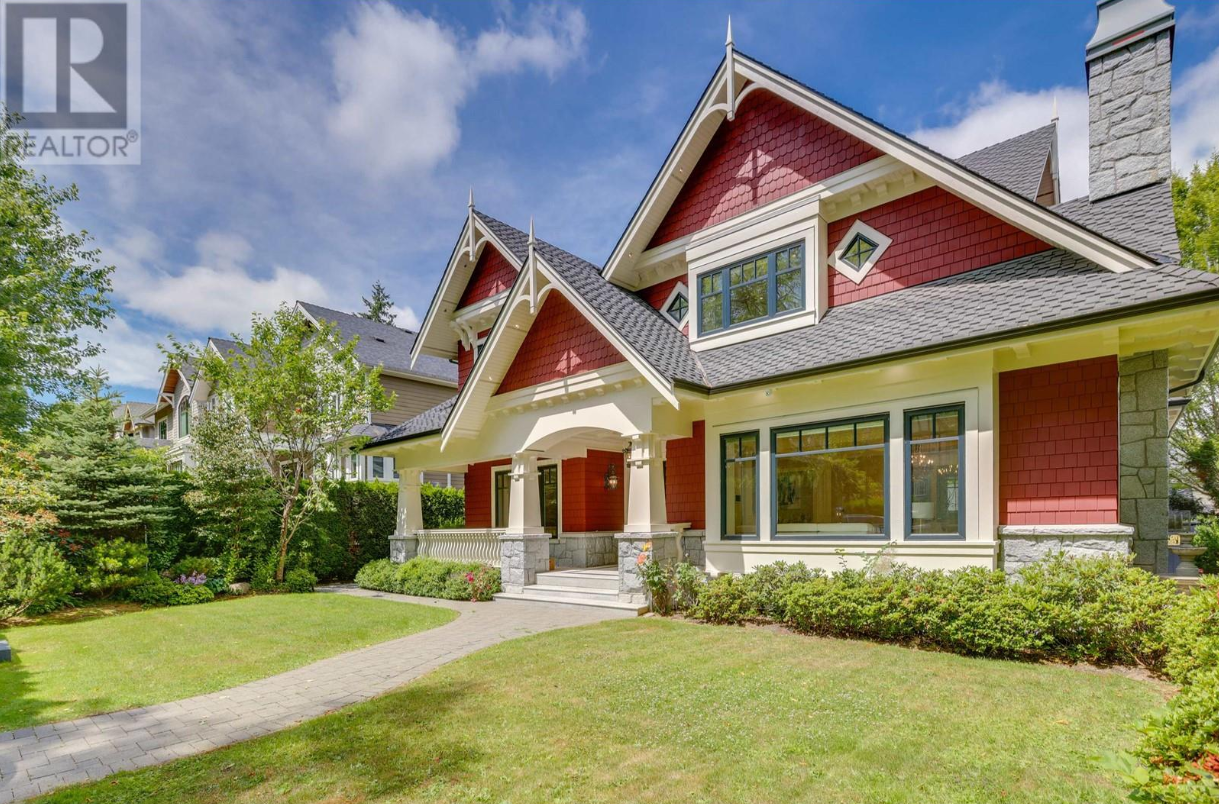 detached home has been on the market for over three months. The two-storey, six-bedroom home along West 26th Avenue was originally listed in July at over $8.2 million, and is now on the market for $7.9 million. (Realtor)