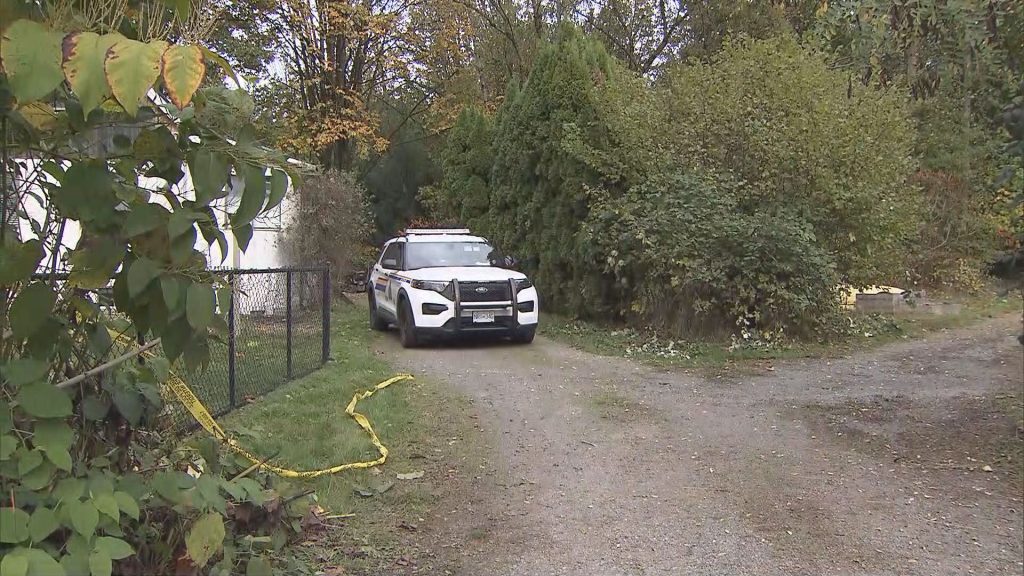 RCMP on scene after human remains were found inside a building following an explosion