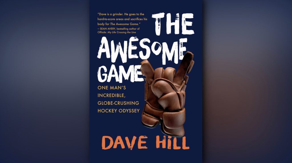 The Awesome Game: One Man's Incredible, Globe-Crushing Hockey Odyssey is published by Doubleday Canada.