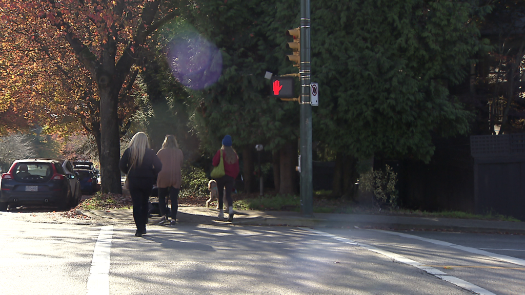 The intersection of West 4th Avenue at Balsam Street