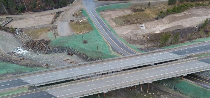 The Juliet Bridge along the Coquihalla Highway 5 repairs have been completed. (Ministry of Transportation and Infrastructure)