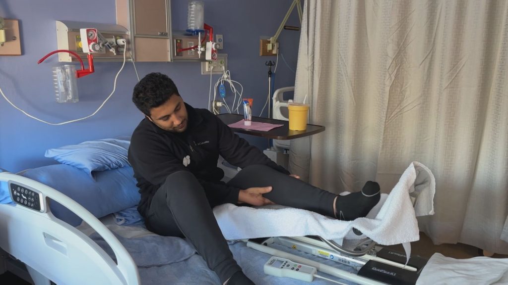 Gaza man getting surgery in Vancouver 12 years after drone strike