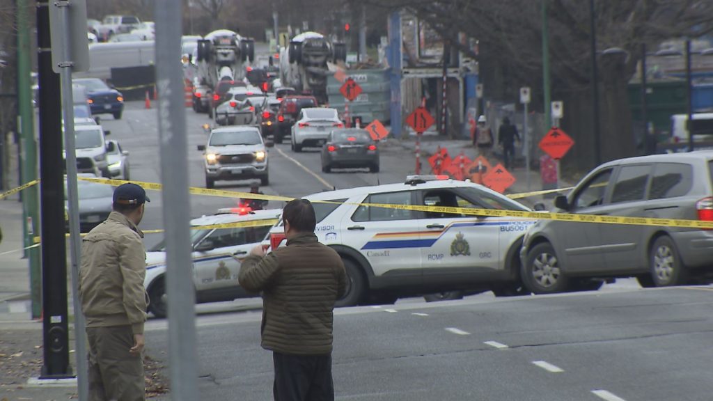 Burnaby RCMP investigates midday shooting; car found on fire near SFU