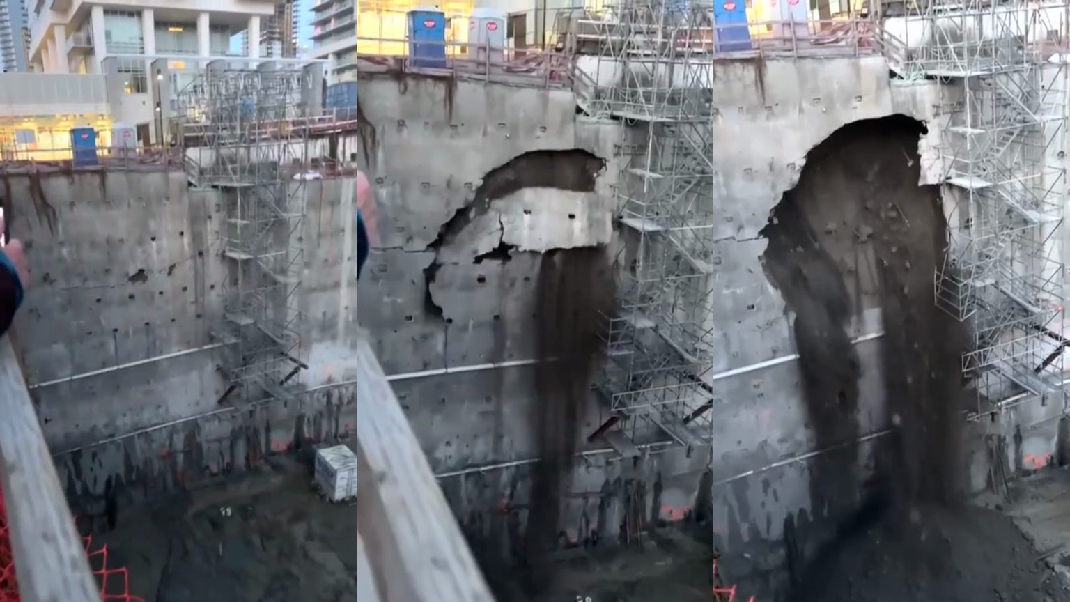 Coquitlam Construction Site Wall Collapses | CityNews Vancouver