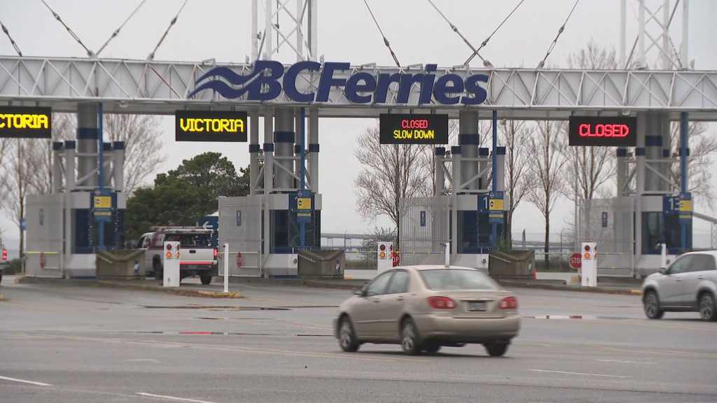 The BC Ferries Tsawwassen Terminal