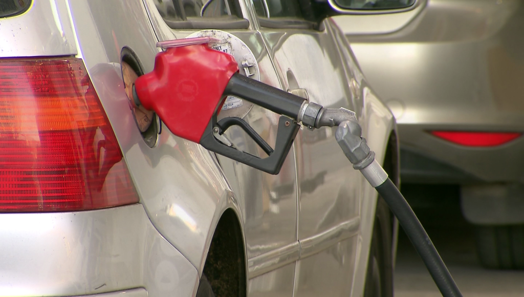 FILE - A driver fills up their car at a Metro Vancouver gas station. (CityNews Image)