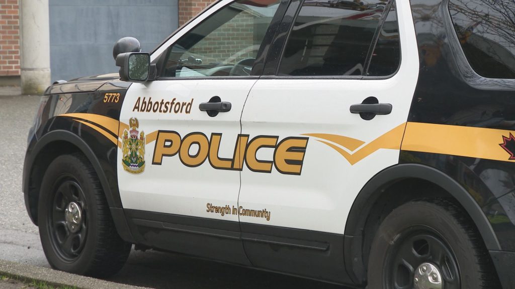 An Abbotsford police vehicle