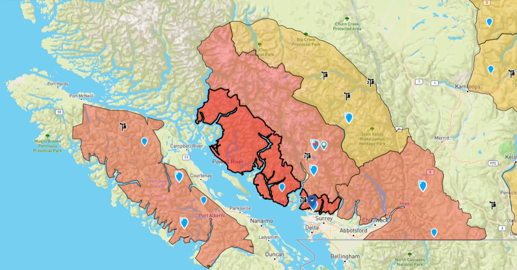 Storm snow and wind are contributing to "very dangerous" avalanche risks on Tuesday across Metro Vancouver's backcountry. (Avalanche Canada)