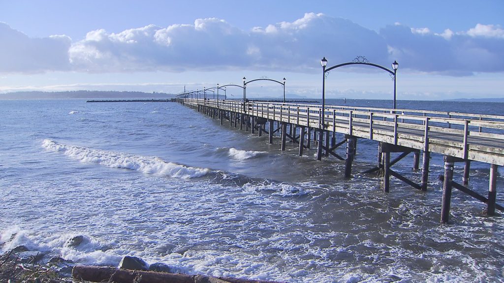 The view in White Rock, B.C.