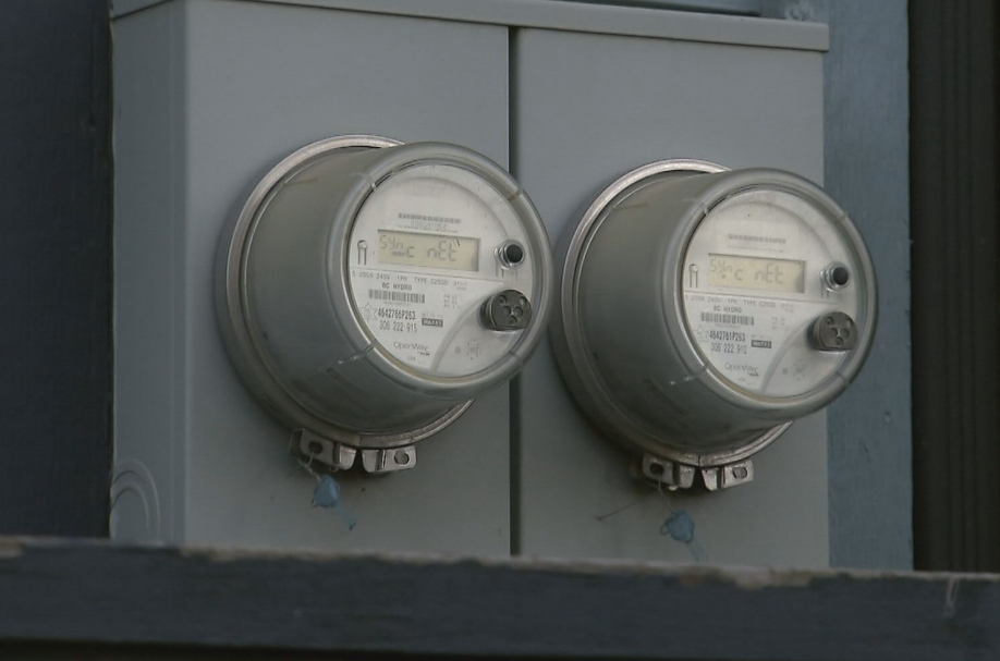 FILE - BC Hydro electricity metres.