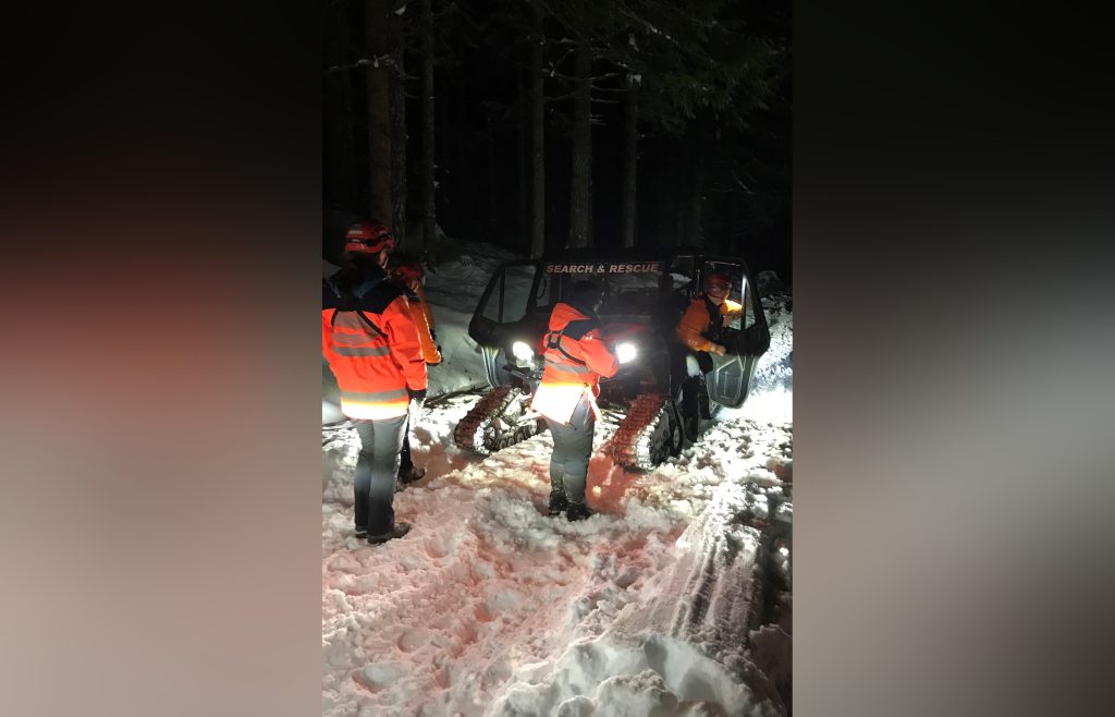 Arrowsmith Search and Rescue completed a rescue on Jan. 17, 2024 with help from an alert send via an iPhone.